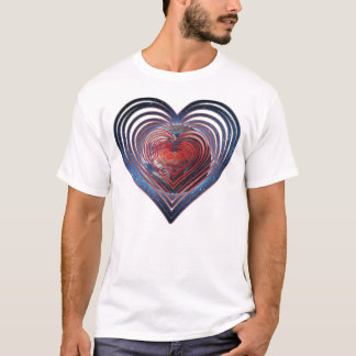 heart earth image art T-Shirt