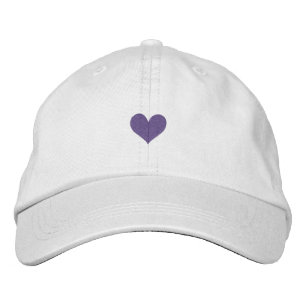 HEART EMBROIDERED HAT