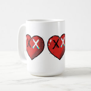 Heart emoji mug