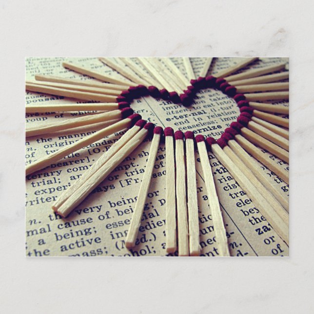 Heart Eternal Love Postcard (Front)