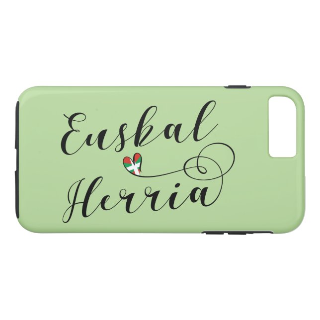 Heart Euskal Herria Mobile Phone Case, Basque Case-Mate iPhone Case (Back (Horizontal))