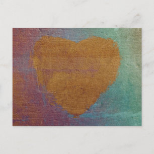 Heart Expression Art Postcard