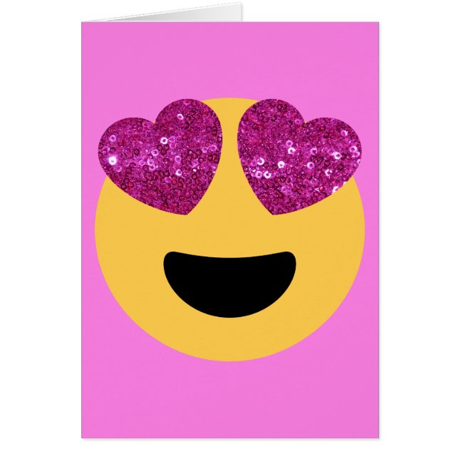 heart eye emoji (Front)