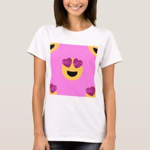 heart eye emoji T-Shirt