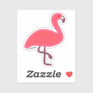 Heart-Eyed Flamingo