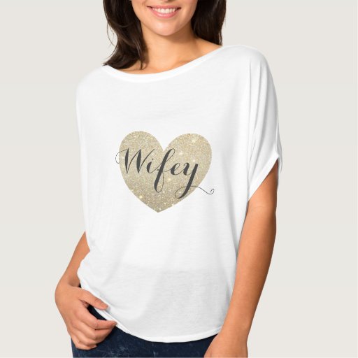 Image of Heart Fab Wifey T-Shirt