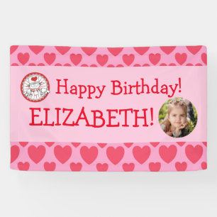 "Heart Fairy"© Birthday Party Banner