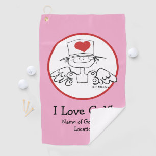 Heart Fairy © Customised Golf Towel