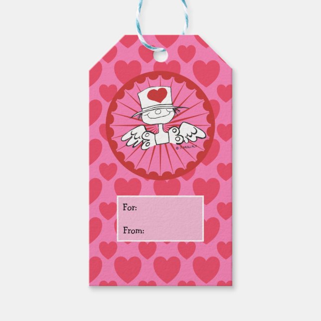 "Heart Fairy"© Party Gift Tag (Front)