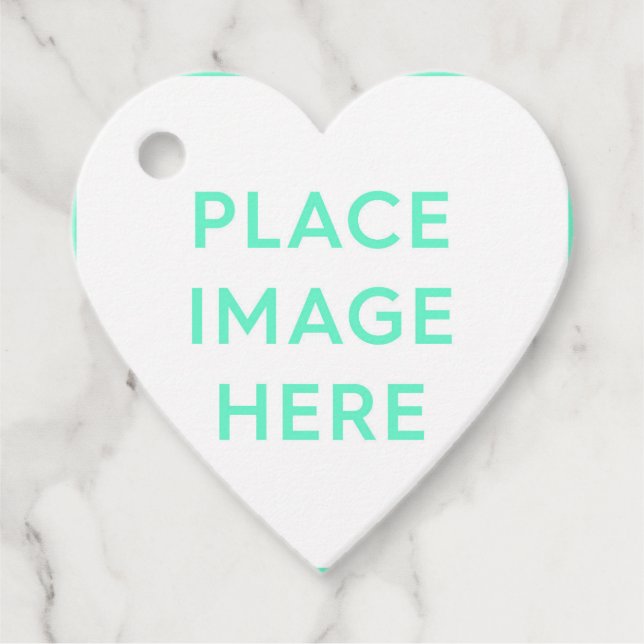 Heart Favour Tags (Front)