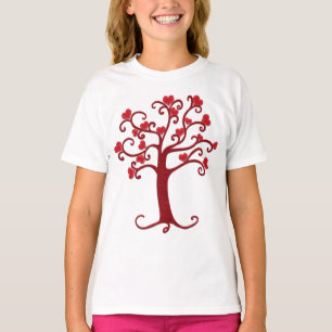Heart Felt Tree Valentine Cherie's Art T-Shirt