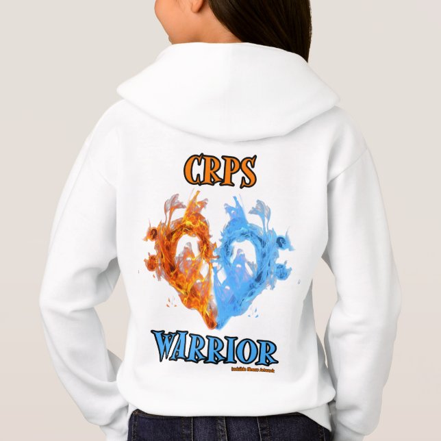 Heart/Flames...CRPS (Back)
