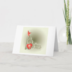 Heart for Christmas Card
