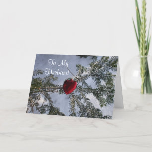 Heart for Husband's Valentine Greeting Holiday Car