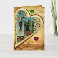 HEART FORTUNE AND LOVE ALLEGORY Valentine's Day
