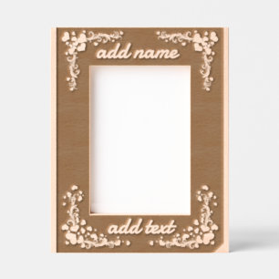 heart frame border 5x7