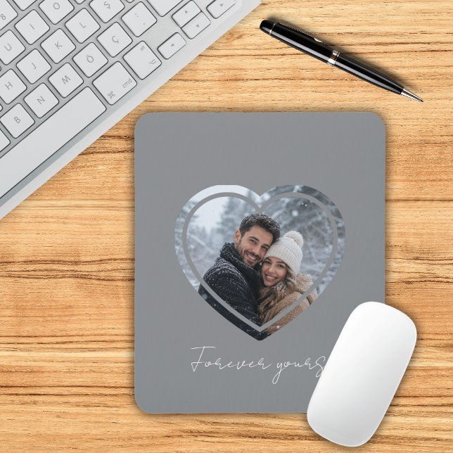 Heart Frame Custom Photo  Mouse Mat (Creator Uploaded)