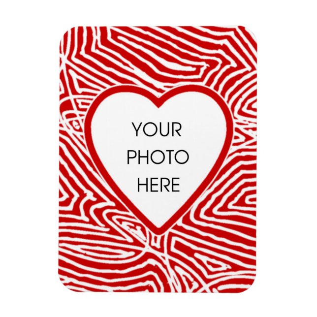 Heart Frame Magnet (Vertical)