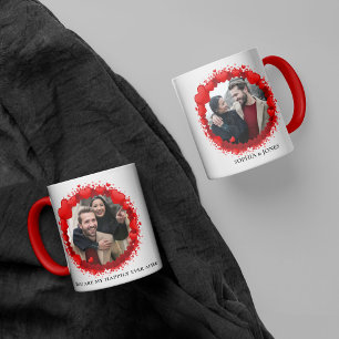  Heart Frame Valentine Photo Coffee Mug
