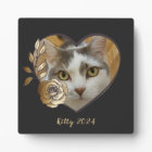 Heart Framed Photo Text Easel Back