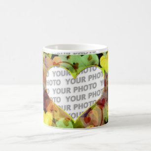 Heart Frames 5 + your photo Coffee Mug