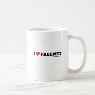 Heart Freenet - Long Coffee Mug