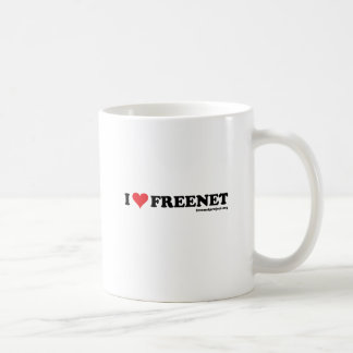 Heart Freenet - Long Coffee Mug