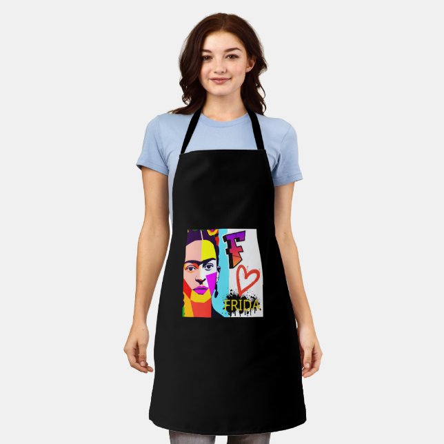 HEART FRIDA  APRON (Worn)