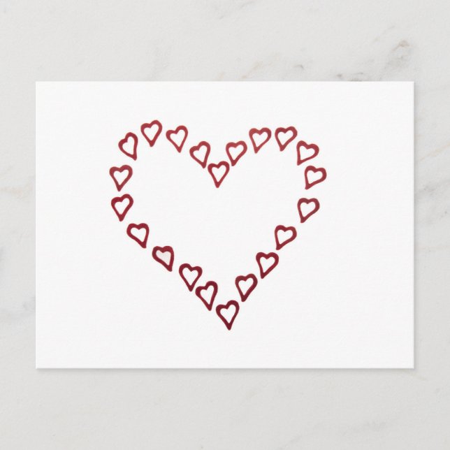 Heart from hearts postcard (Front)