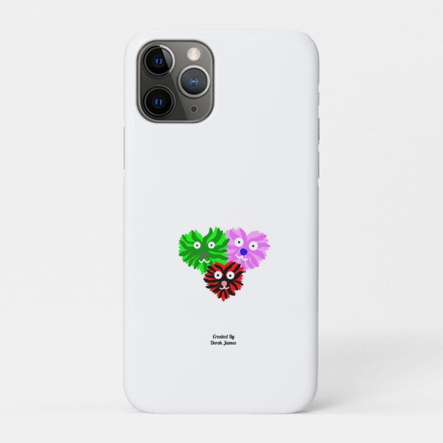 Heart Fuzzies Apple iPhone 11 Pro Case (Back)