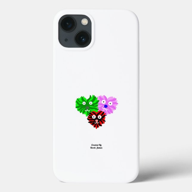 Heart Fuzzies Apple iPhone 13 Case (Back)