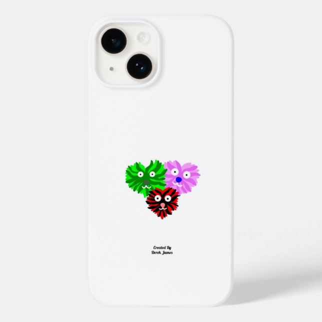 Heart Fuzzies Apple iPhone 14 Case (Back)