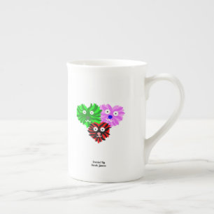 Heart Fuzzies Bone China Mug