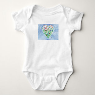 Heart Garden - KidsArt for CHOC Baby Bodysuit