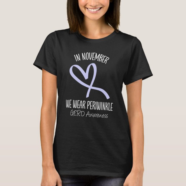 Heart Gastroesophageal Acid Reflux Disease Gerd Aw T-Shirt (Front)