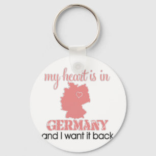 Heart Germany Key Ring