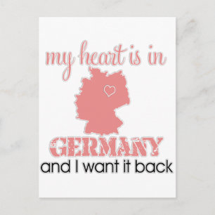 Heart Germany Postcard