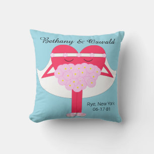 Heart Getting Married: Anniversary Cushion