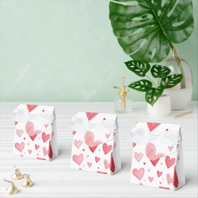 heart gift bag favour box (Multiple)