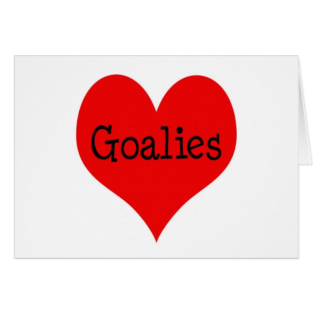 Heart Goalies (Front Horizontal)