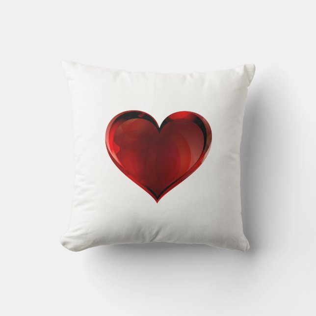 Heart Gradient Abstract Cushion (Front)