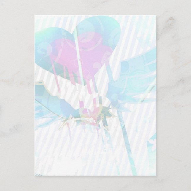 Heart Graffiti  Postcards (Front)