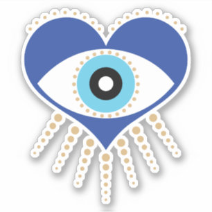 Heart Greek Evil Eye