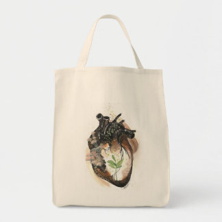 Heart Grocery Tote