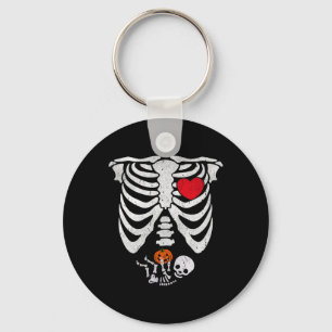 Heart Halloween Costumes Baby  Key Ring
