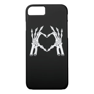 Heart - Halloween Skeleton Hand iPhone 8/7 Case