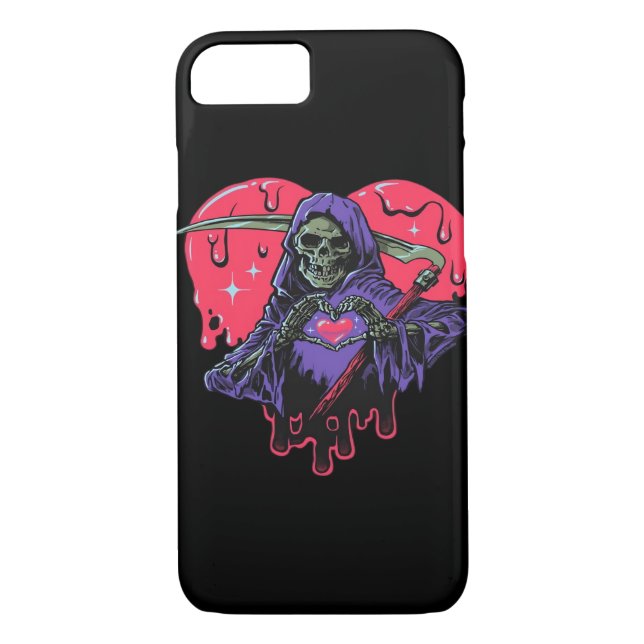Heart Hands Reaper Classic Case-Mate iPhone Case (Back)