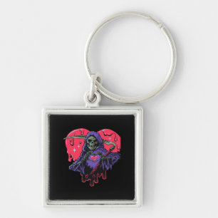Heart Hands Reaper Classic Key Ring