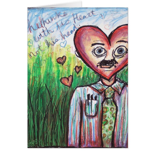 heart head card (Front)