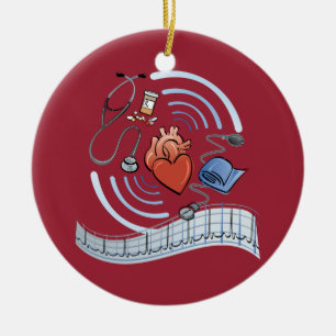 Heart Health Ceramic Tree Decoration